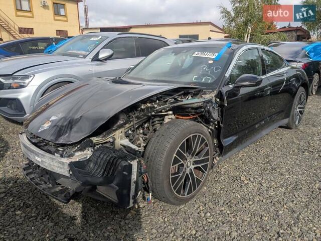 Чорний Порше Тайкан, об'ємом двигуна 0 л та пробігом 56 тис. км за 33500 $, фото 1 на Automoto.ua
