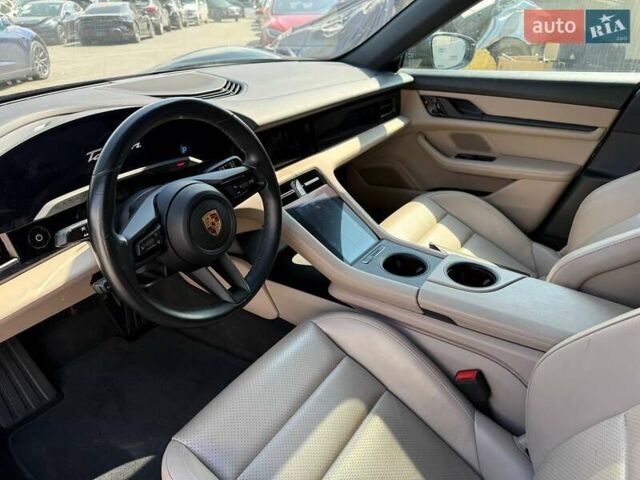 Черный Порше Тайкан, объемом двигателя 0 л и пробегом 36 тыс. км за 31000 $, фото 4 на Automoto.ua