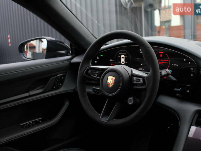 Чорний Порше Тайкан, об'ємом двигуна 0 л та пробігом 1 тис. км за 107700 $, фото 28 на Automoto.ua
