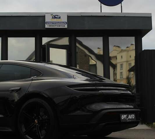 Чорний Порше Тайкан, об'ємом двигуна 0 л та пробігом 1 тис. км за 107700 $, фото 6 на Automoto.ua