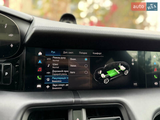 Чорний Порше Тайкан, об'ємом двигуна 0 л та пробігом 33 тис. км за 88900 $, фото 62 на Automoto.ua