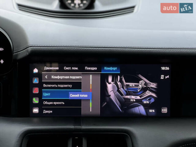 Черный Порше Тайкан, объемом двигателя 0 л и пробегом 9 тыс. км за 78000 $, фото 49 на Automoto.ua