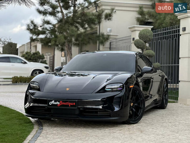 Черный Порше Тайкан, объемом двигателя 0 л и пробегом 9 тыс. км за 78000 $, фото 4 на Automoto.ua