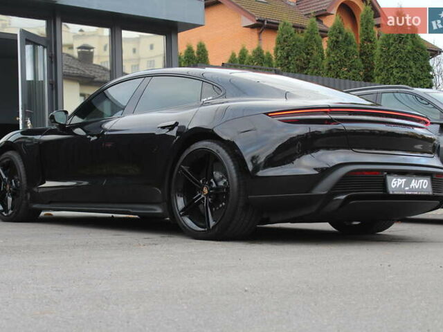 Черный Порше Тайкан, объемом двигателя 0 л и пробегом 1 тыс. км за 108800 $, фото 13 на Automoto.ua