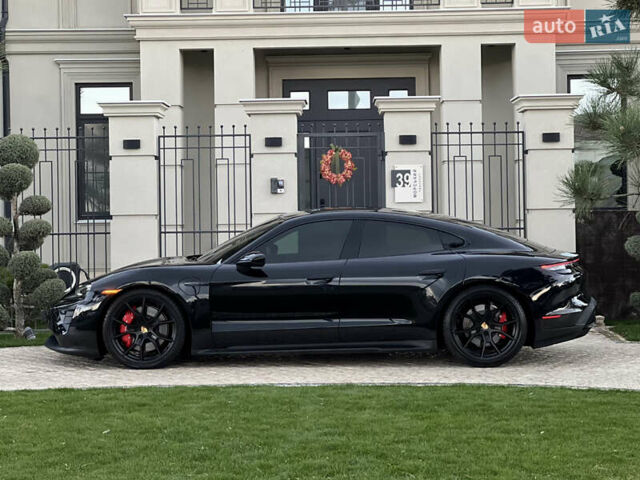 Черный Порше Тайкан, объемом двигателя 0 л и пробегом 9 тыс. км за 78000 $, фото 7 на Automoto.ua