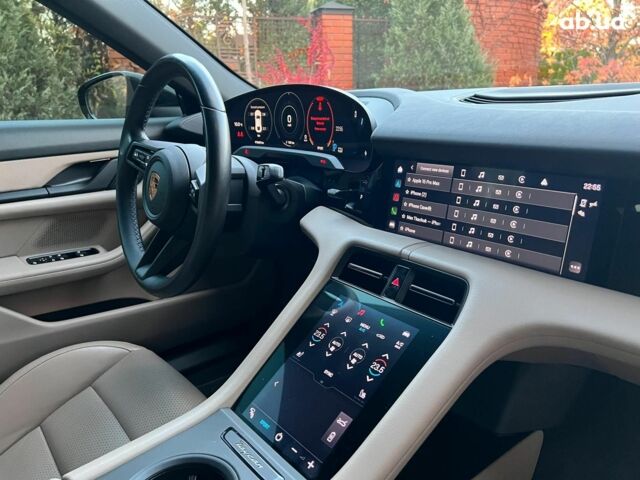 Черный Порше Тайкан, объемом двигателя 0 л и пробегом 41 тыс. км за 49980 $, фото 23 на Automoto.ua