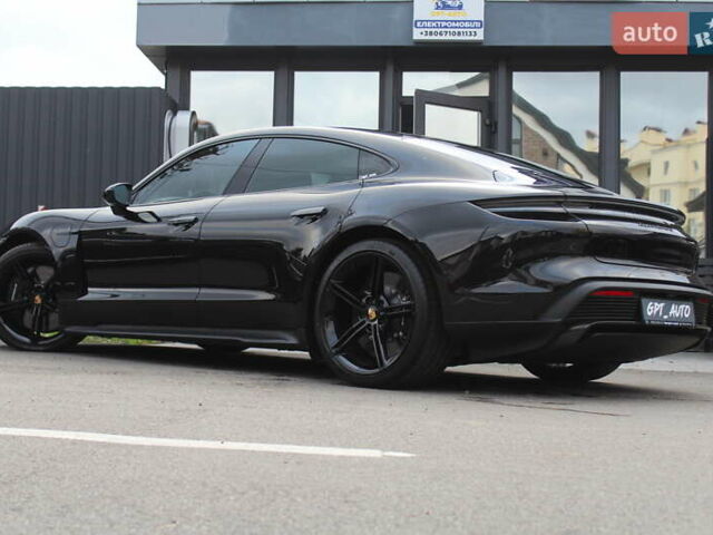 Черный Порше Тайкан, объемом двигателя 0 л и пробегом 1 тыс. км за 108800 $, фото 6 на Automoto.ua