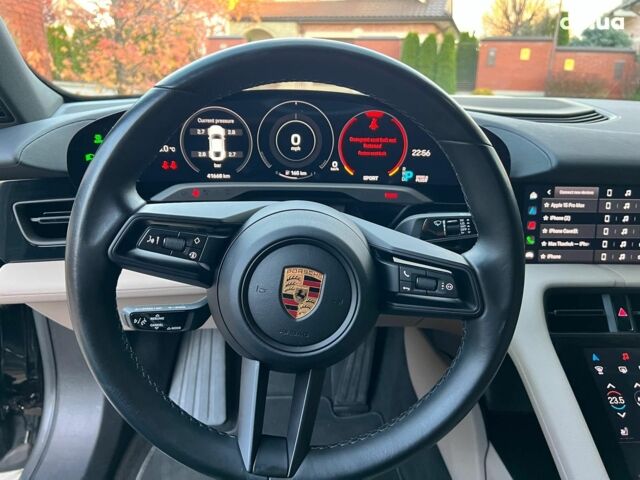 Черный Порше Тайкан, объемом двигателя 0 л и пробегом 41 тыс. км за 49980 $, фото 27 на Automoto.ua