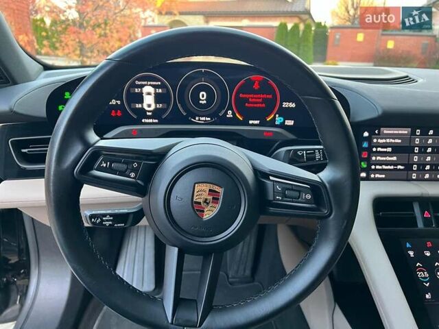 Черный Порше Тайкан, объемом двигателя 0 л и пробегом 41 тыс. км за 49980 $, фото 27 на Automoto.ua