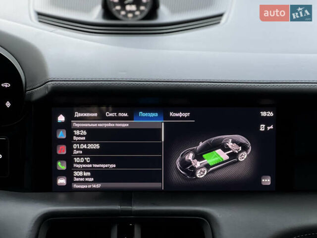 Черный Порше Тайкан, объемом двигателя 0 л и пробегом 9 тыс. км за 78000 $, фото 48 на Automoto.ua