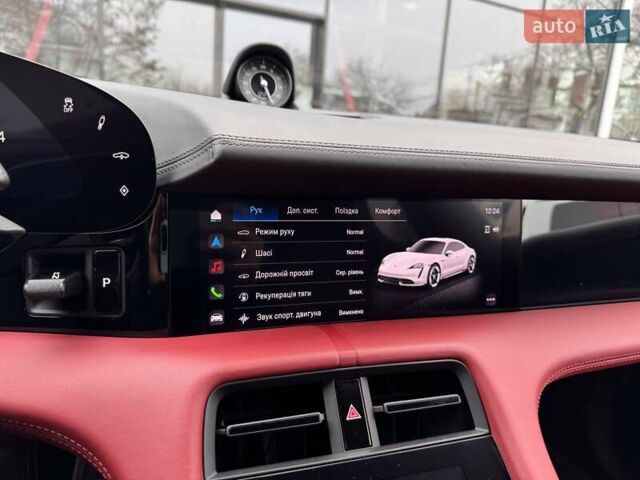 Черный Порше Тайкан, объемом двигателя 0 л и пробегом 20 тыс. км за 129900 $, фото 20 на Automoto.ua