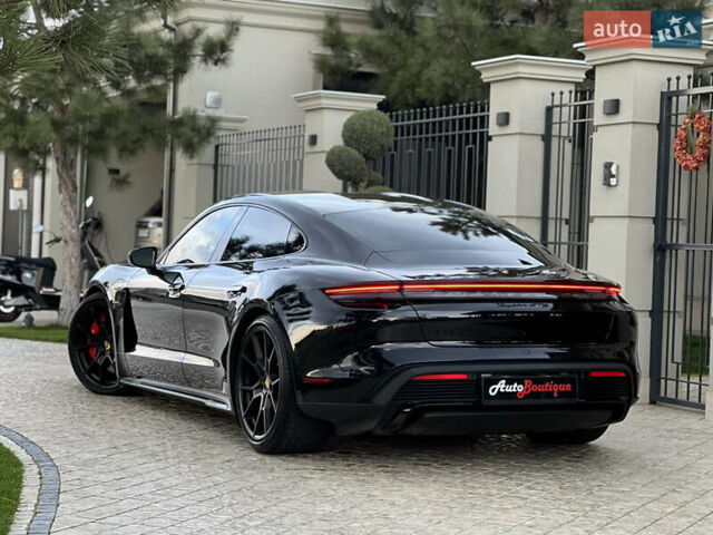Черный Порше Тайкан, объемом двигателя 0 л и пробегом 9 тыс. км за 78000 $, фото 10 на Automoto.ua