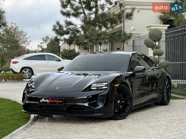 Черный Порше Тайкан, объемом двигателя 0 л и пробегом 9 тыс. км за 78000 $, фото 5 на Automoto.ua