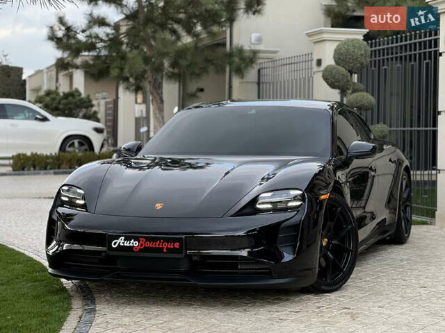 Черный Порше Тайкан, объемом двигателя 0 л и пробегом 9 тыс. км за 78000 $, фото 3 на Automoto.ua