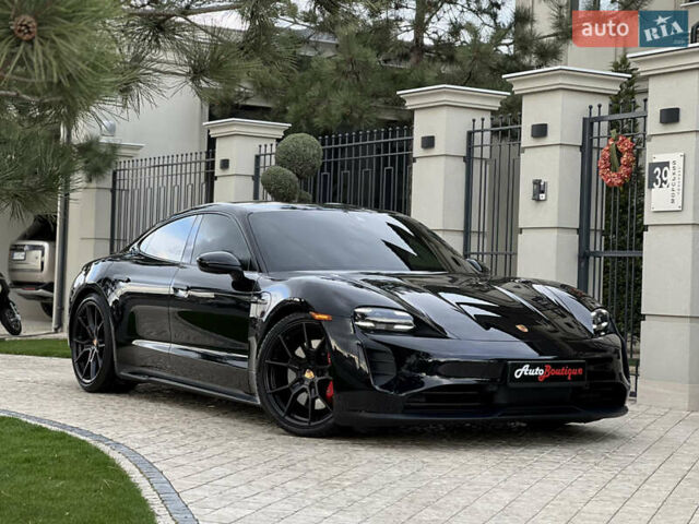 Черный Порше Тайкан, объемом двигателя 0 л и пробегом 9 тыс. км за 78000 $, фото 18 на Automoto.ua