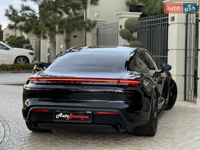 Черный Порше Тайкан, объемом двигателя 0 л и пробегом 9 тыс. км за 78000 $, фото 14 на Automoto.ua