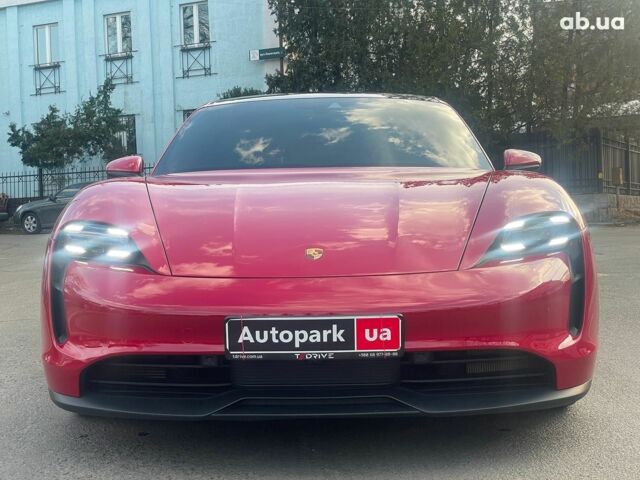 Червоний Порше Тайкан, об'ємом двигуна 0 л та пробігом 23 тис. км за 67890 $, фото 1 на Automoto.ua