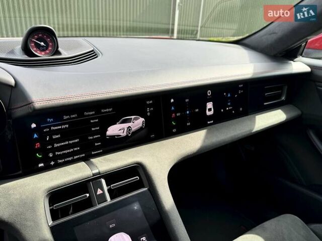 Красный Порше Тайкан, объемом двигателя 0 л и пробегом 60 тыс. км за 73800 $, фото 64 на Automoto.ua