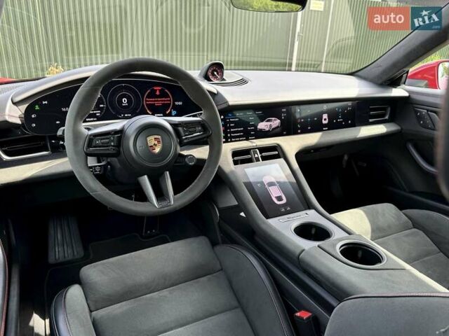 Красный Порше Тайкан, объемом двигателя 0 л и пробегом 60 тыс. км за 73800 $, фото 67 на Automoto.ua
