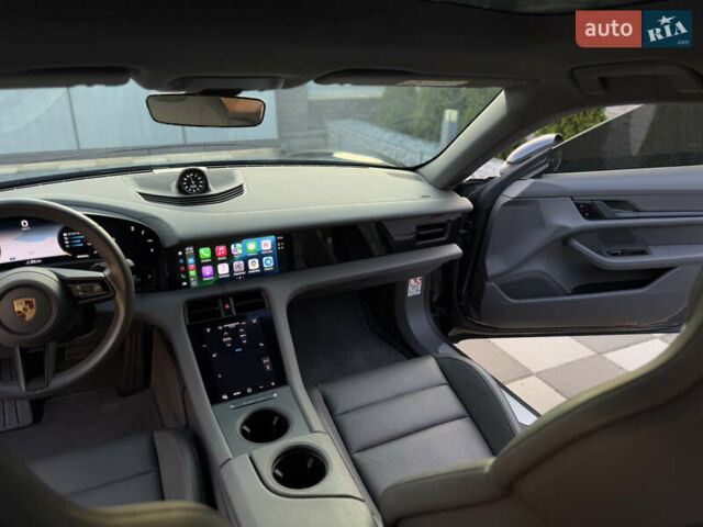 Серый Порше Тайкан, объемом двигателя 0 л и пробегом 129 тыс. км за 53500 $, фото 74 на Automoto.ua