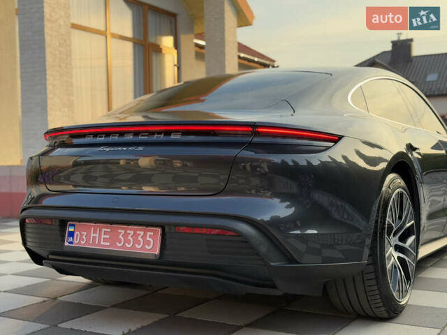 Серый Порше Тайкан, объемом двигателя 0 л и пробегом 129 тыс. км за 53500 $, фото 30 на Automoto.ua