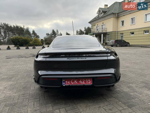 Сірий Порше Тайкан, об'ємом двигуна 0 л та пробігом 147 тис. км за 69890 $, фото 8 на Automoto.ua