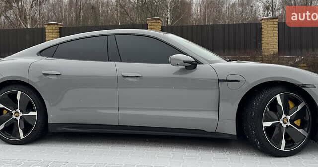 Серый Порше Тайкан, объемом двигателя 0 л и пробегом 24 тыс. км за 100000 $, фото 23 на Automoto.ua