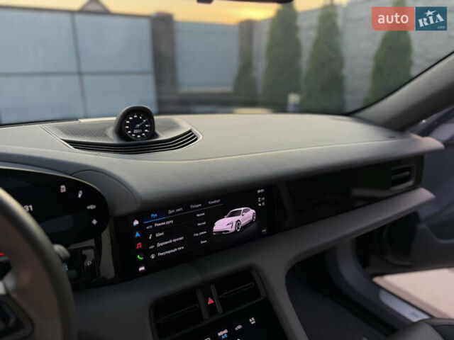 Серый Порше Тайкан, объемом двигателя 0 л и пробегом 129 тыс. км за 53500 $, фото 84 на Automoto.ua