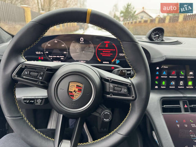Серый Порше Тайкан, объемом двигателя 0 л и пробегом 24 тыс. км за 100000 $, фото 27 на Automoto.ua