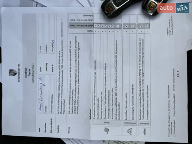 Серый Порше Тайкан, объемом двигателя 0 л и пробегом 129 тыс. км за 53500 $, фото 99 на Automoto.ua