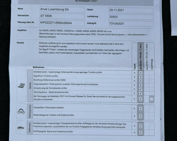 Серый Порше Тайкан, объемом двигателя 0 л и пробегом 129 тыс. км за 53500 $, фото 109 на Automoto.ua