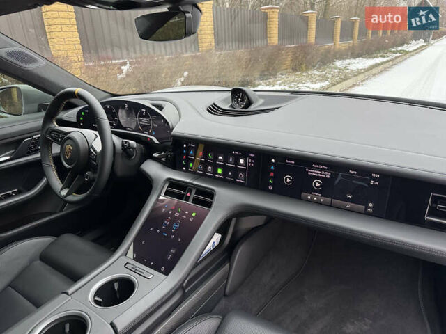 Серый Порше Тайкан, объемом двигателя 0 л и пробегом 24 тыс. км за 100000 $, фото 30 на Automoto.ua
