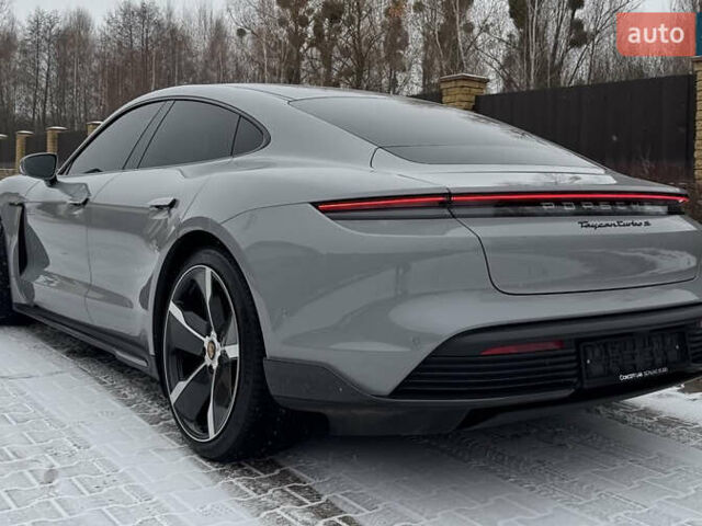 Серый Порше Тайкан, объемом двигателя 0 л и пробегом 24 тыс. км за 100000 $, фото 13 на Automoto.ua