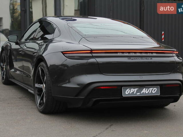Серый Порше Тайкан, объемом двигателя 0 л и пробегом 1 тыс. км за 99700 $, фото 11 на Automoto.ua