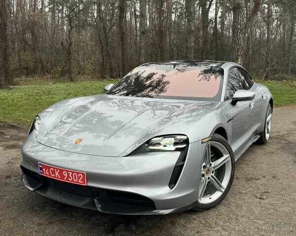 Серый Порше Тайкан, объемом двигателя 0 л и пробегом 55 тыс. км за 70000 $, фото 24 на Automoto.ua