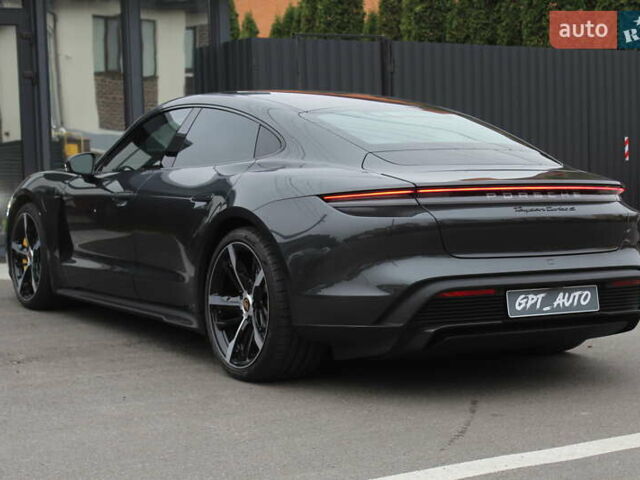 Серый Порше Тайкан, объемом двигателя 0 л и пробегом 1 тыс. км за 99700 $, фото 10 на Automoto.ua