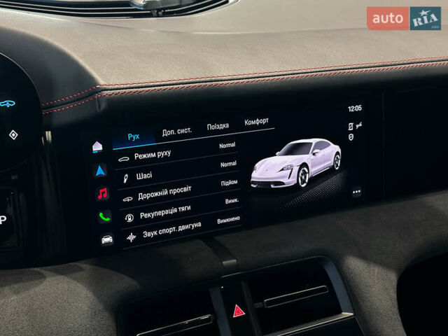 Серый Порше Тайкан, объемом двигателя 0 л и пробегом 10 тыс. км за 93000 $, фото 23 на Automoto.ua