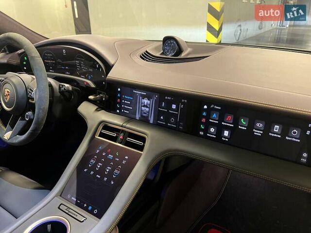 Серый Порше Тайкан, объемом двигателя 0 л и пробегом 9 тыс. км за 175379 $, фото 56 на Automoto.ua