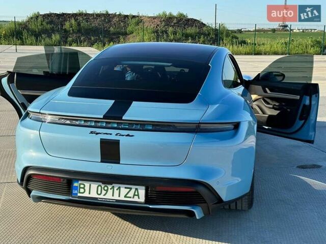 Синій Порше Тайкан, об'ємом двигуна 0 л та пробігом 15 тис. км за 100000 $, фото 93 на Automoto.ua