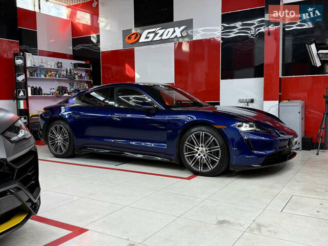 Синій Порше Тайкан, об'ємом двигуна 0 л та пробігом 55 тис. км за 57000 $, фото 4 на Automoto.ua