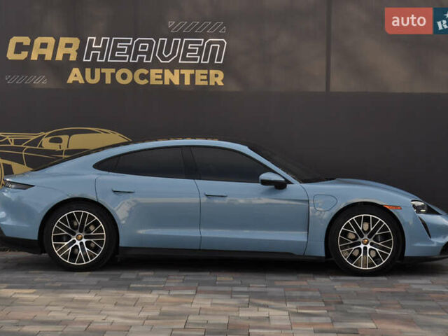 Синий Порше Тайкан, объемом двигателя 0 л и пробегом 15 тыс. км за 62000 $, фото 3 на Automoto.ua