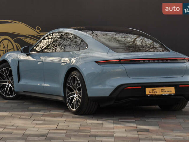 Синий Порше Тайкан, объемом двигателя 0 л и пробегом 15 тыс. км за 62000 $, фото 6 на Automoto.ua