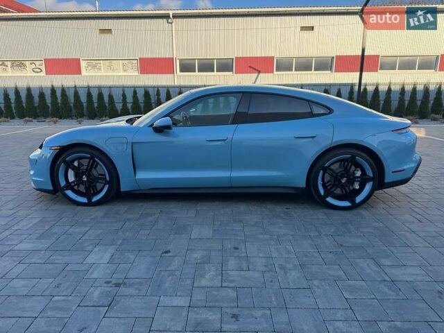 Синий Порше Тайкан, объемом двигателя 0 л и пробегом 35 тыс. км за 47900 $, фото 5 на Automoto.ua