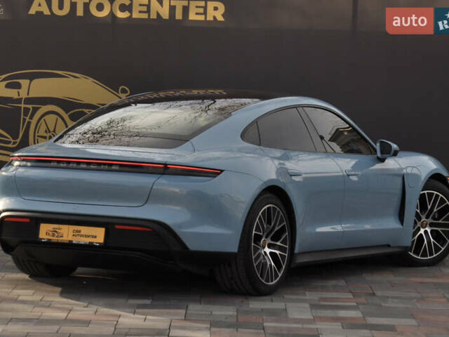 Синий Порше Тайкан, объемом двигателя 0 л и пробегом 15 тыс. км за 62000 $, фото 4 на Automoto.ua