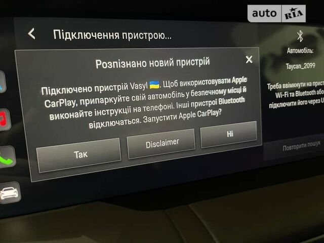 Синий Порше Тайкан, объемом двигателя 0 л и пробегом 14 тыс. км за 102900 $, фото 97 на Automoto.ua