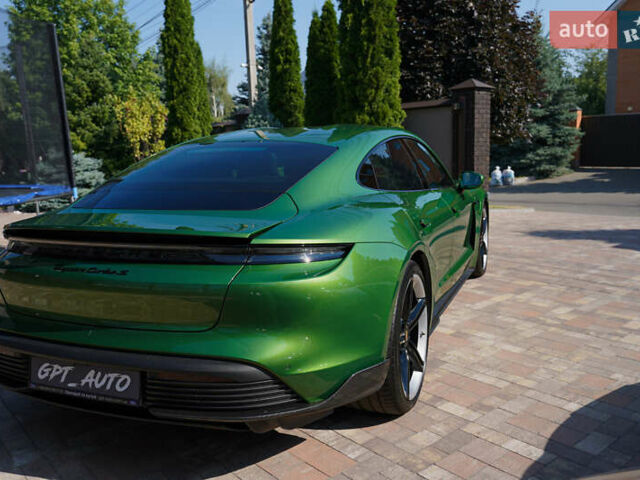 Зеленый Порше Тайкан, объемом двигателя 0 л и пробегом 9 тыс. км за 104700 $, фото 27 на Automoto.ua