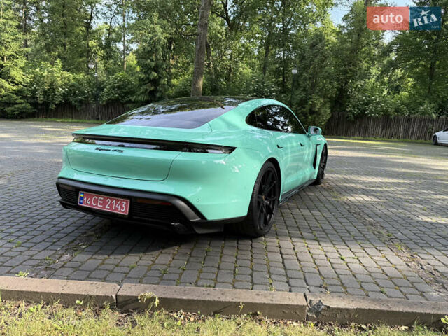 Зелений Порше Тайкан, об'ємом двигуна 0 л та пробігом 11 тис. км за 82000 $, фото 5 на Automoto.ua
