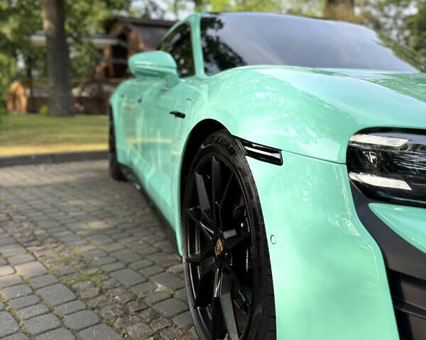 Зелений Порше Тайкан, об'ємом двигуна 0 л та пробігом 11 тис. км за 82000 $, фото 20 на Automoto.ua