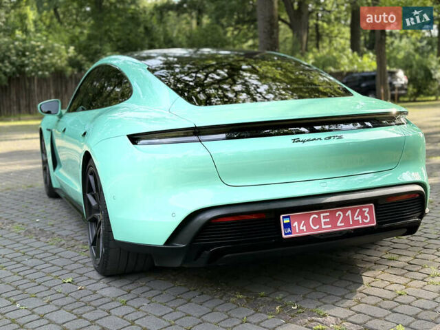 Зеленый Порше Тайкан, объемом двигателя 0 л и пробегом 11 тыс. км за 86000 $, фото 14 на Automoto.ua