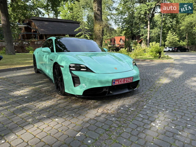 Зелений Порше Тайкан, об'ємом двигуна 0 л та пробігом 11 тис. км за 82000 $, фото 16 на Automoto.ua